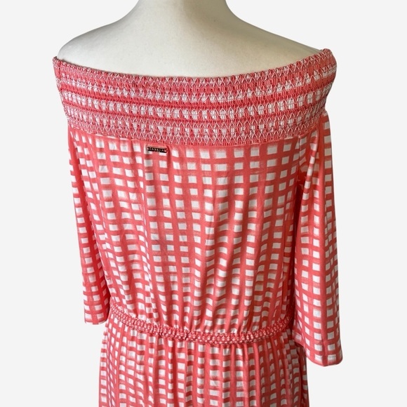 CABANA LIFE Nantucket Off Shoulder Ruffle Maxi Dress UPF 50 - Picture 8 of 16